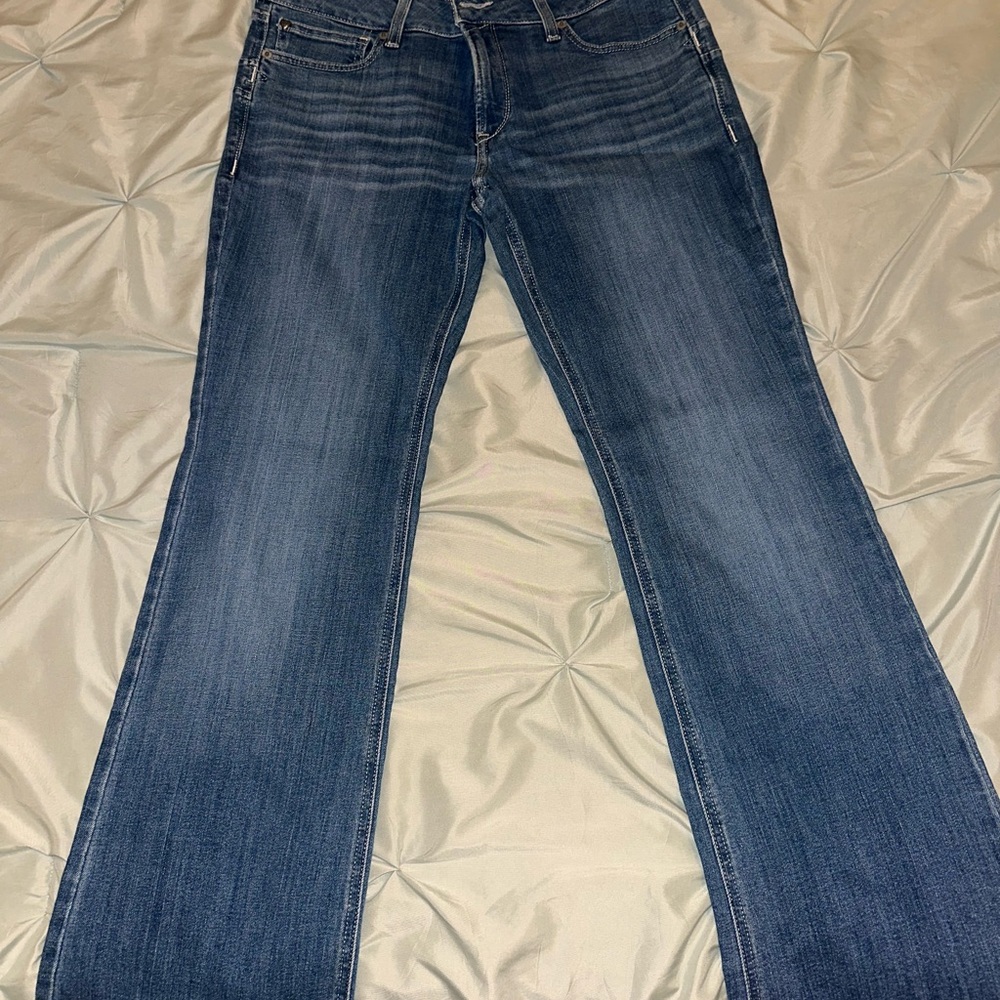 Ariat Women's Flare Jeans in Deep Blue